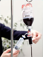 オゾンガスを注入